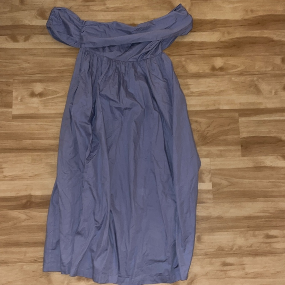 Free People off the shoulder maxi dress Size S